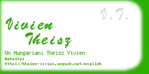 vivien theisz business card
